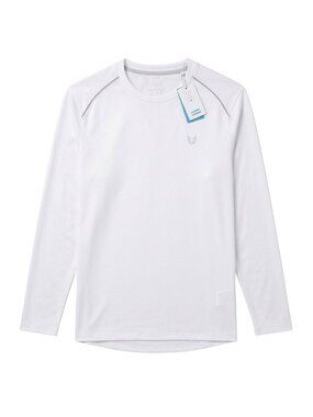 NWT | NORTHYARD White Performance Rashguard Sun Shirt UPF 50+ Quick Dry | Large